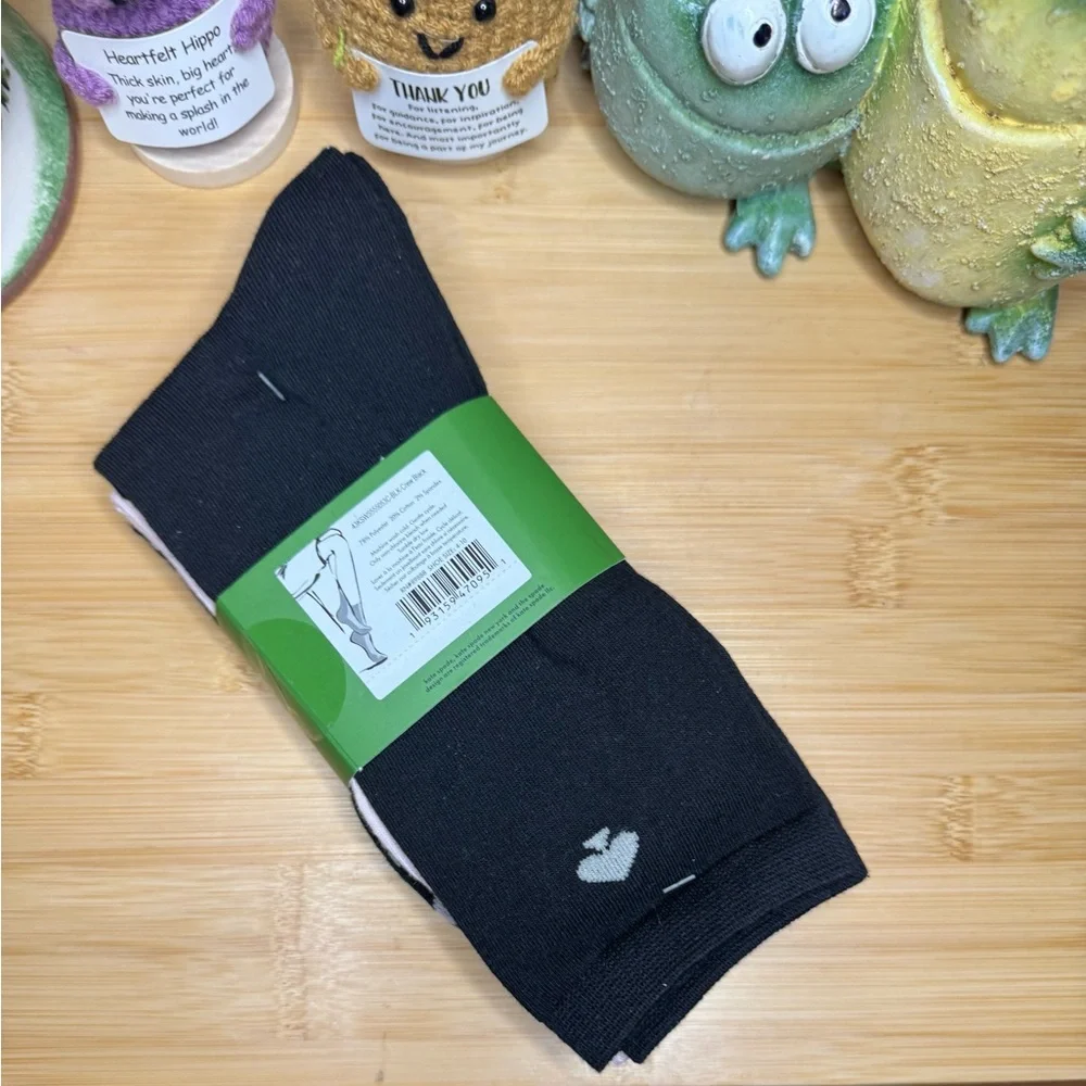 kate spade New York CheetahPrint Crew Socks 3 pack. New sz 4-10 - Picture 2 of 3